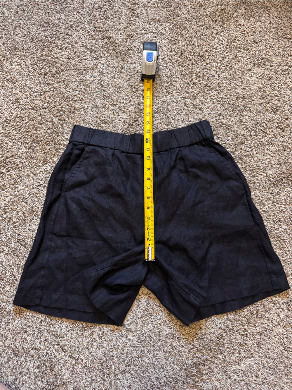 J. Crew Black High-Rise Elastic Waist Shorts - Picture 10 of 16